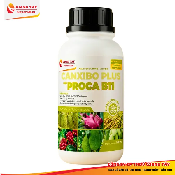 Phân bón lá CanxiBo Plus Proca B11