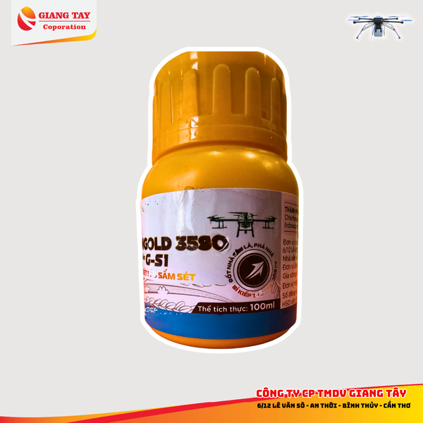 Thuốc Đặc Trị Sâu Cuốn Lá, Sâu Đục Thân GS -1 350SC 100ml