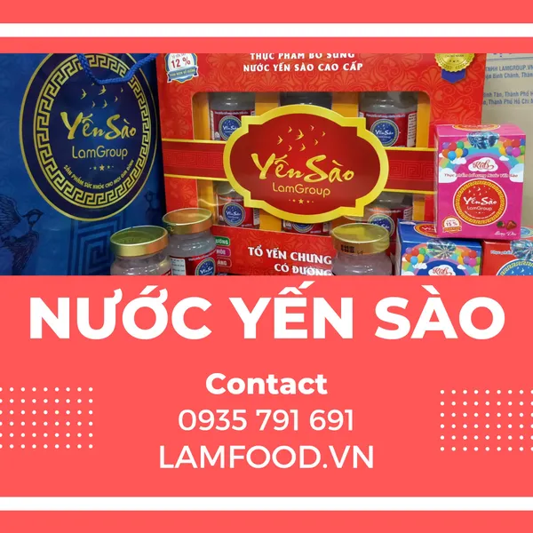 Hộp quà tặng Nước yến sào TẾT QUÝ MÃO 2023 cho Doanh nghiệp