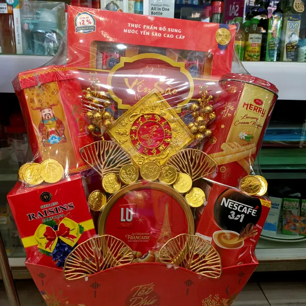 Giỏ quà tết 2024 Lamgroup TẾT ĐOÀN VIÊN 1