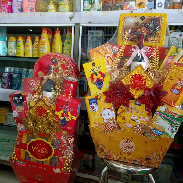 Giỏ quà tết 2024 Lamgroup TẾT ĐOÀN VIÊN 2