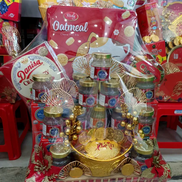 Giỏ quà tết 2024 Lamgroup TẾT ĐOÀN VIÊN 4