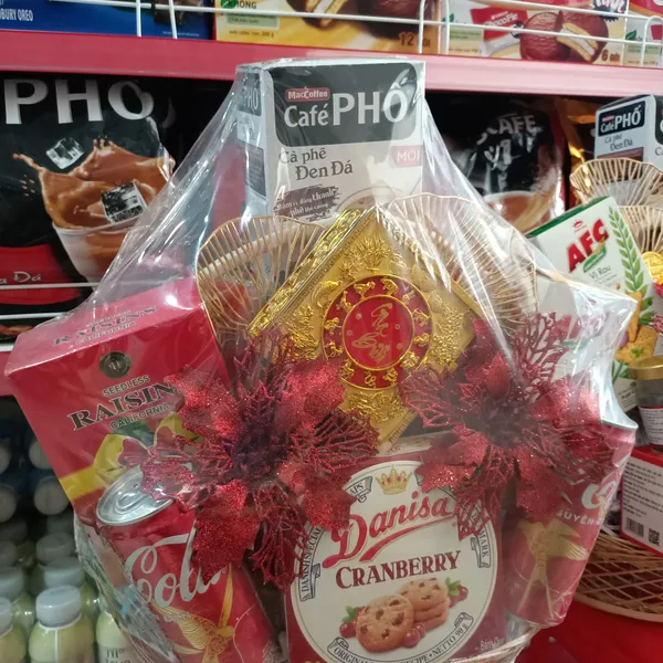 Giỏ quà tết 2024 Lamgroup TẾT ĐOÀN VIÊN 6 từ 399k