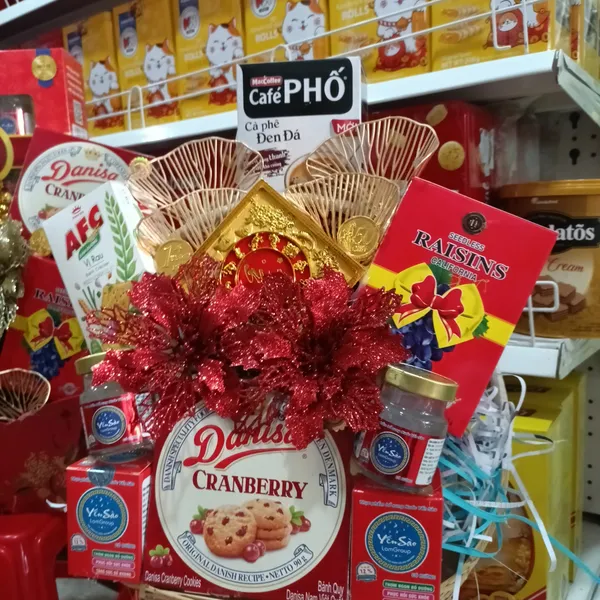 Giỏ quà tết 2024 Lamgroup TẾT ĐOÀN VIÊN 6 từ 399k