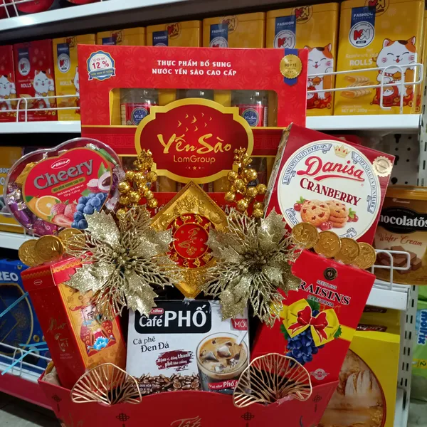 Giỏ quà tết 2024 Lamgroup TẾT ĐOÀN VIÊN 7 từ 599k