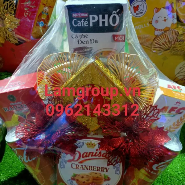 Giỏ quà tết 2024 Lamgroup TẾT ĐOÀN VIÊN 5 từ 399k