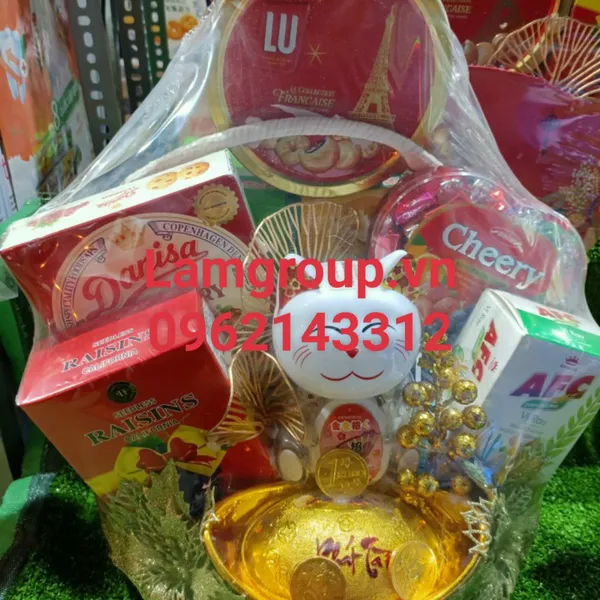 Giỏ quà tết 2024 Lamgroup TẾT ĐOÀN VIÊN 5 từ 399k