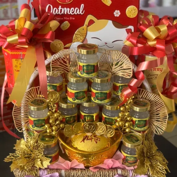 GIỎ QUÀ TẾT VÀNG XUÂN LAMGROUP 1000