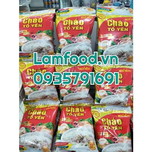 Nhà máy gia công sản xuất Cháo tổ yến Lamfood