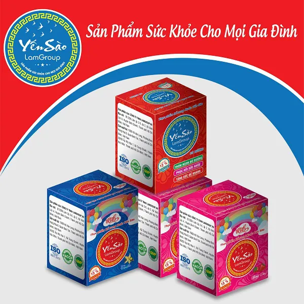 Nước yến sào Lamgroup có đường lọ 70ml