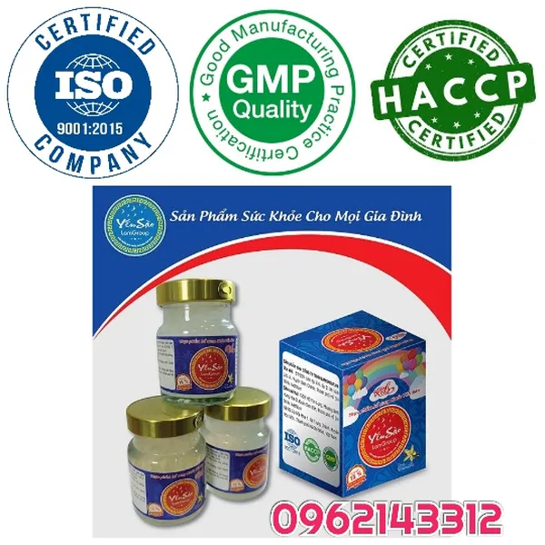 Nhà máy gia công sản xuất Nước yến sào Lamfood