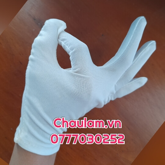 Bao tay vải trắng bảo hộ giá rẻ tháng 4 Bao tay vải trắng bảo hộ giá rẻ tháng 4