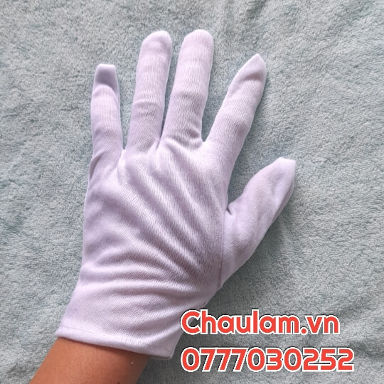 Bao tay vải trắng giá rẻ tháng 6 Bao tay vải trắng giá rẻ tháng 6