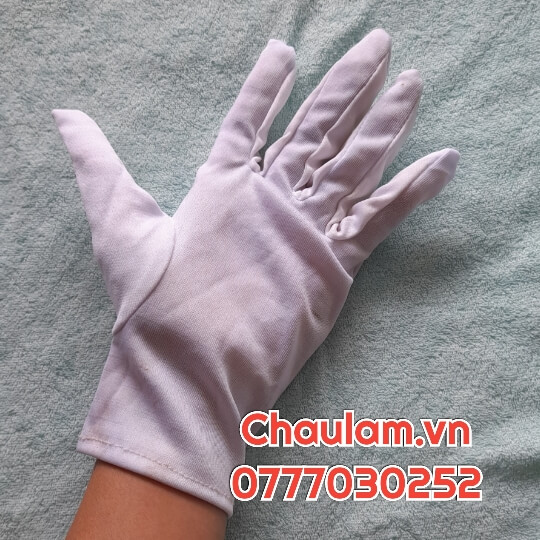Bán buôn sỉ bao tay vải trắng T9- T10 Bán buôn sỉ bao tay vải trắng T9- T10