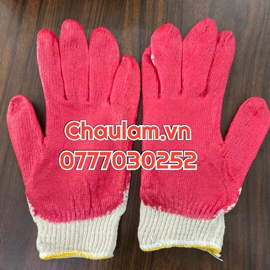 Găng tay phủ Pu mà xám và trắng giá rẻ tháng 5 Găng tay phủ Pu mà xám và trắng giá rẻ tháng 5