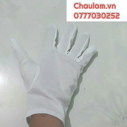 GĂNG TAY VẢI TRẮNG MỎNG – GĂNG TAY DÙNG 1 LẦN GIÁ RẺ GĂNG TAY VẢI TRẮNG MỎNG – GĂNG TAY DÙNG 1 LẦN GIÁ RẺ