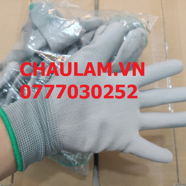 Găng tay xám phủ PU dùng trong phòng sạch giá rẻ tháng 4/2022 Găng tay xám phủ PU dùng trong phòng sạch giá rẻ tháng 4/2022