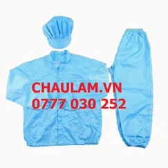 Quần áo nón phòng sạch bảo hộ