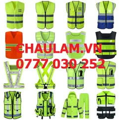 Áo phản quang bảo hộ công trình