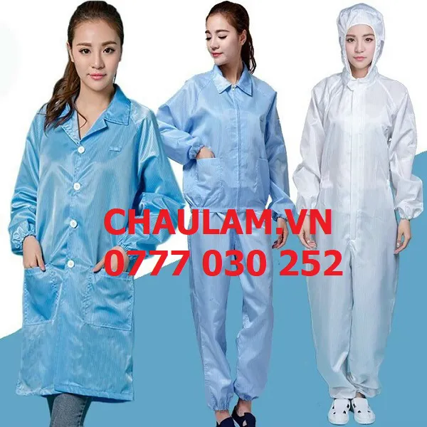Quần áo phòng sạch tĩnh điện