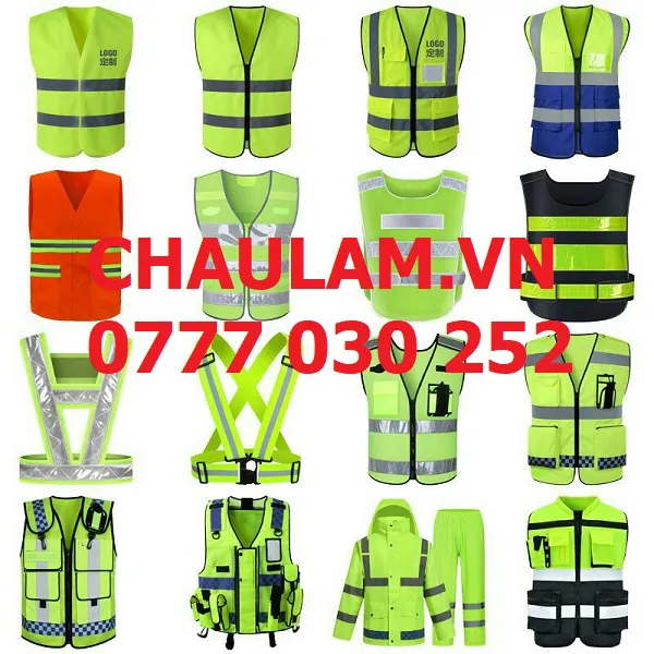 Áo phản quang bảo hộ công trình