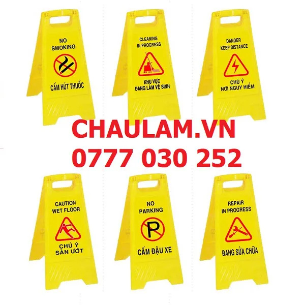 Bảng cảnh báo nguy hiểm công trình