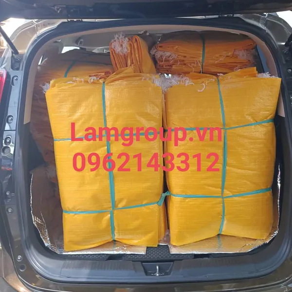 Bao tải nhựa pp đựng hành tỏi rau củ Lamgroup