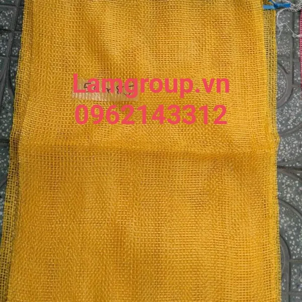 Bao tải nhựa pp đựng hành tỏi rau củ Lamgroup