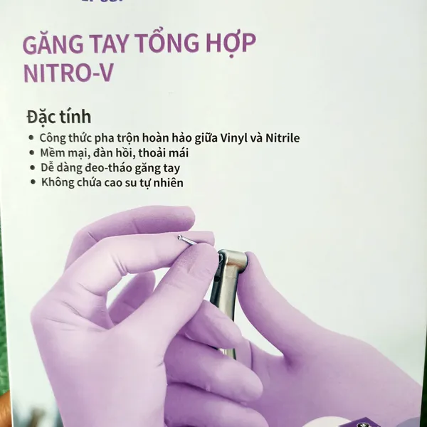 Găng tay Superiuer Vinyl Phòng sạch Thực phẩm Khám bệnh ChauLam