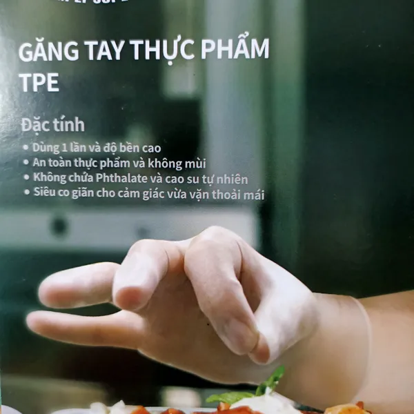 Găng tay Superiuer Nilon Thực phẩm TPE PNP ChauLam