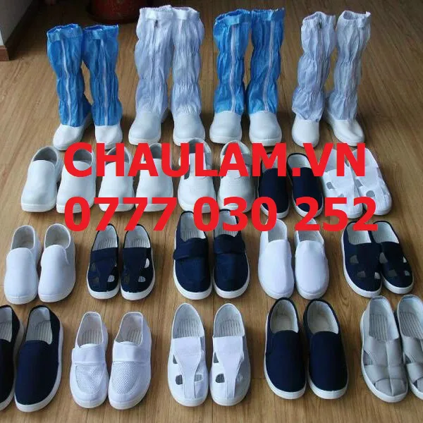 Giày ủng bảo hộ phòng sạch chống tĩnh điện