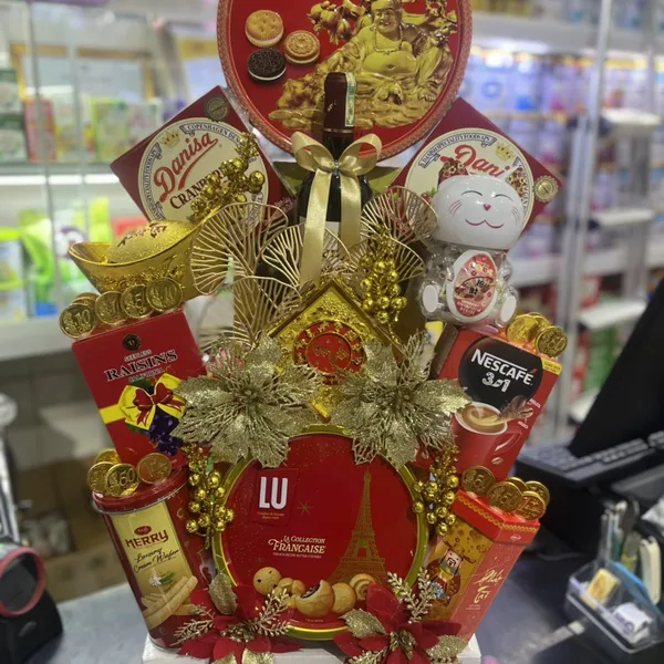 Giỏ quà tết 2023 Lamgroup TẾT ĐOÀN VIÊN 9 từ 1499k