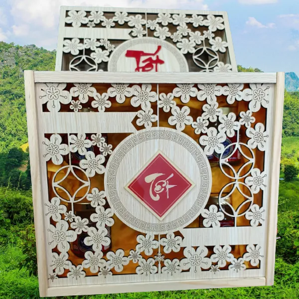 GIỎ QUÀ TẾT QUÝ MÃO 2023 NƯỚC YẾN SÀO SANG TRỌNG