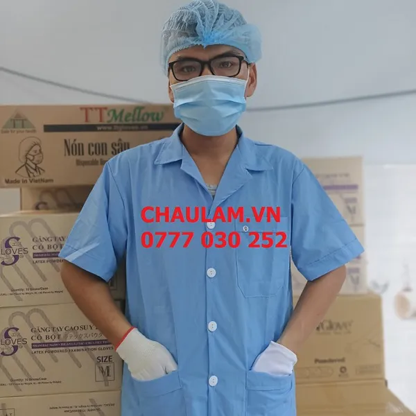 Quần áo blouse bảo hộ