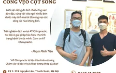 MẢI MÊ CÔNG VIỆC VÀ KHÔNG NGỜ TỚI BẢN THÂN BỊ CONG VẸO CỘT SỐNG.