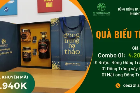 Quà biếu Tết Đông trùng Hạ Thảo Phương Nam