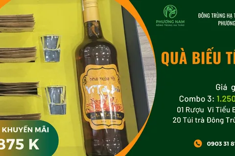 Quà biếu Tết Đông trùng Hạ Thảo Phương Nam