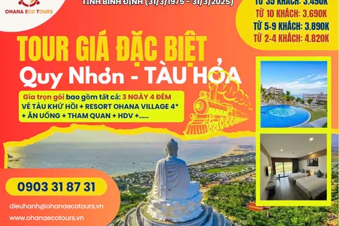 Quy Nhơn - Điểm Đến Mơ Ước: Tour Xe Lửa Giá Đặc Biệt Không Thể Bỏ Qua