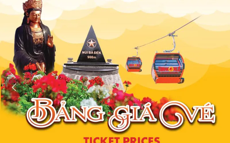Chỉ còn hơn 10 ngày áp dụng khuyến mãi giảm 50% vé cáp treo núi Bà Đen