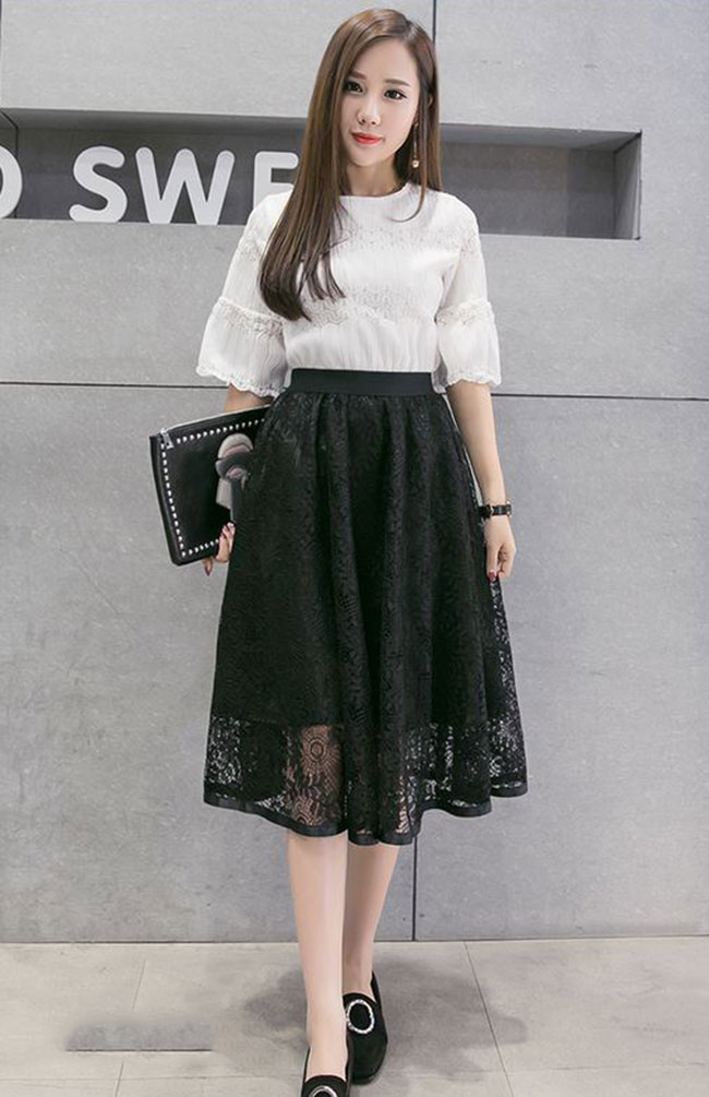 Tổng hợp với hơn 55 về áo kiểu phối chân váy xòe mới nhất  Du học Akina