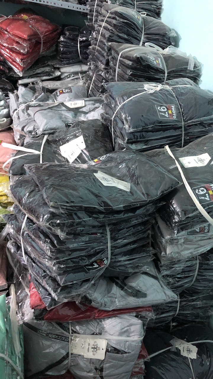 Kho hàng áo khoác giá sỉ dù