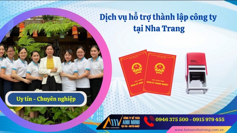 Dịch Vụ Tư Vấn Thành Lập Công Ty Trọn Gói Tại Nha Trang - Giá Cạnh Tranh