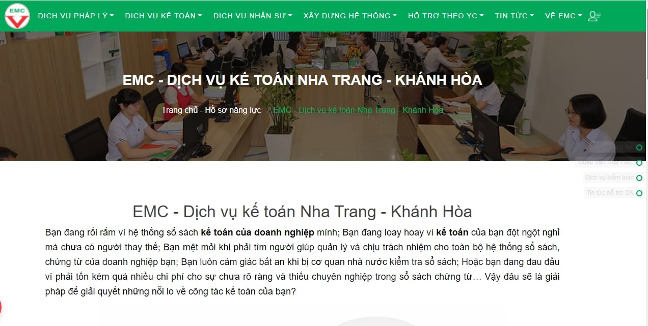 báo cáo tài chính tại Nha Trang cong ty tu van quan ly doanh nghiep emc