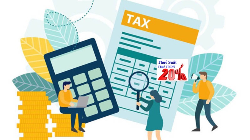 Mức thuế suất thuế TNDN là 20%