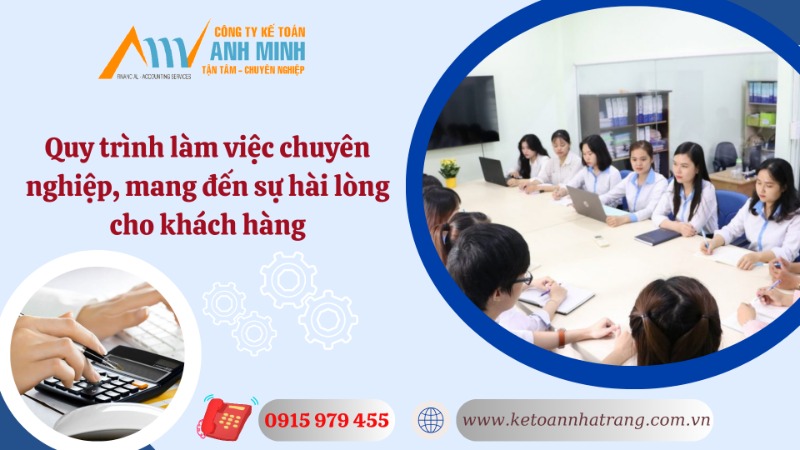 Quy trình làm việc chuyên nghiệp, mang đến sự hài lòng cho khách hàng Quy trình làm việc chuyên nghiệp, mang đến sự hài lòng cho khách hàng