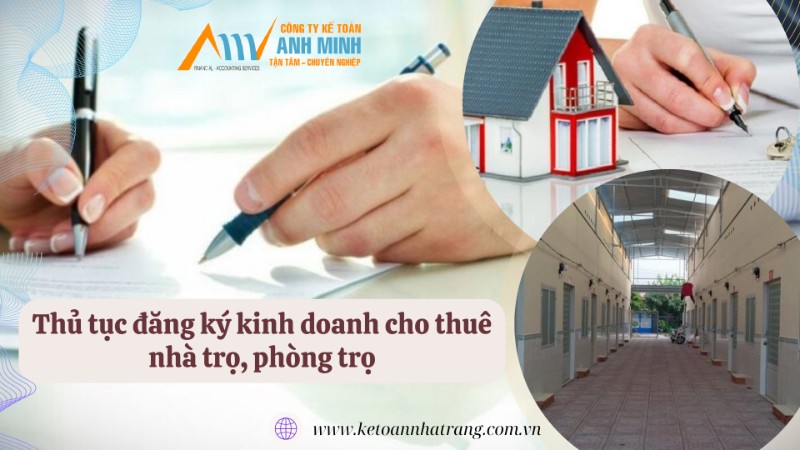 Thủ tục đăng ký kinh doanh cho thuê nhà trọ, phòng trọ Thủ tục đăng ký kinh doanh cho thuê nhà trọ, phòng trọ