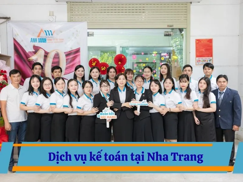 Dịch vụ kế toán tại Nha Trang [ Uy tín - Chất lượng]