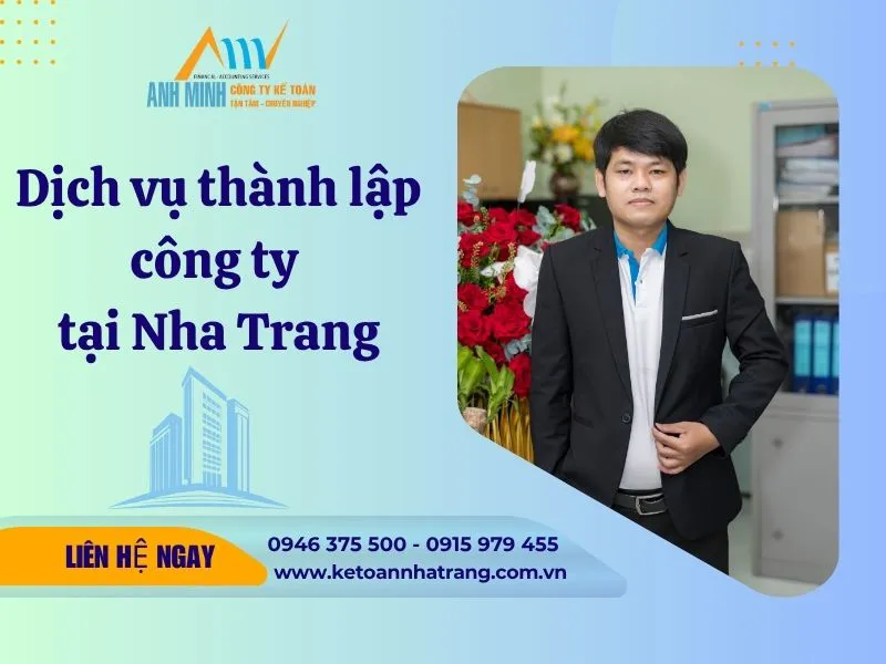 Dịch vụ thành lập công ty tại nha trang - Nhanh chóng, tiết kiệm