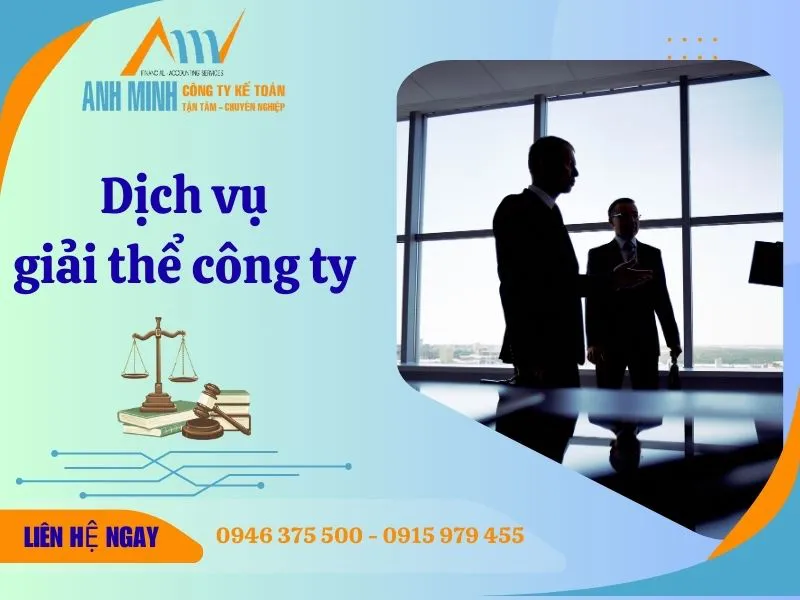 Dịch vụ giải thể công ty trọn gói - Chuyên nghiệp