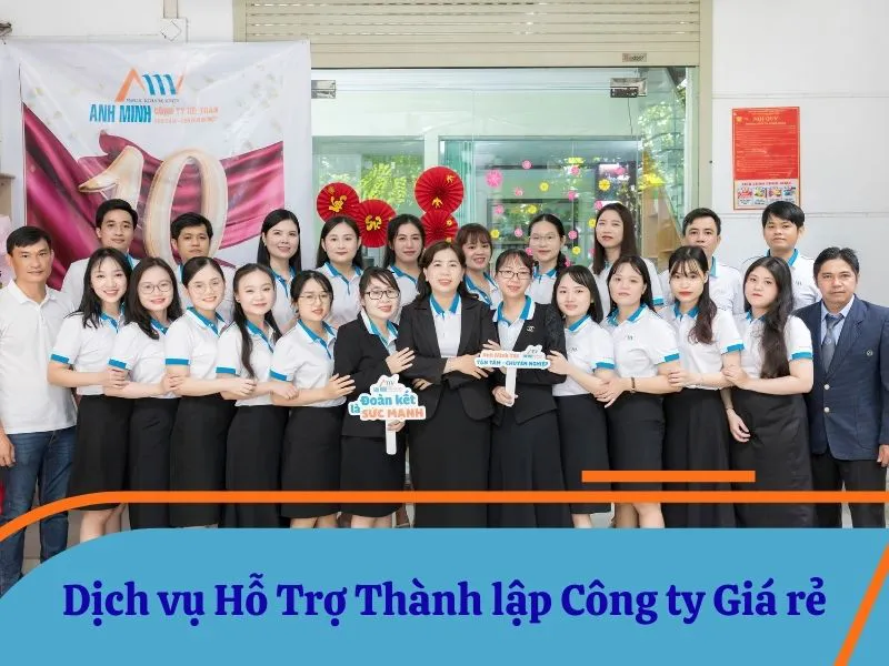 Dịch vụ Hỗ Trợ Thành lập Công ty Giá rẻ